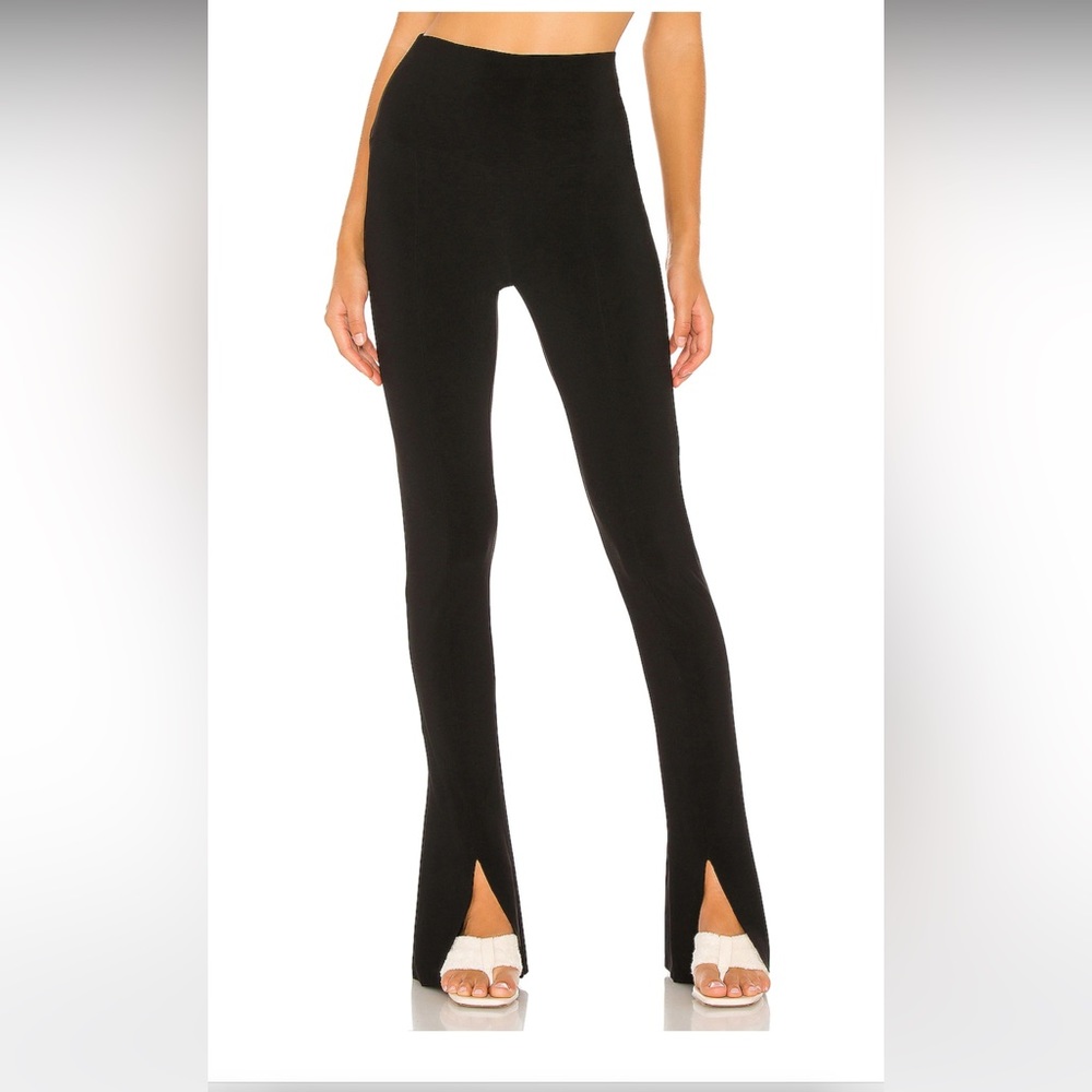 Norma Kamali split flare leg Spat Legging size medium